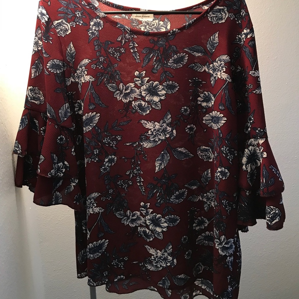 Women’s floral blouse